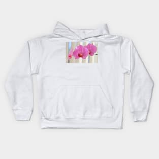 Pink Moth Orchid Kids Hoodie